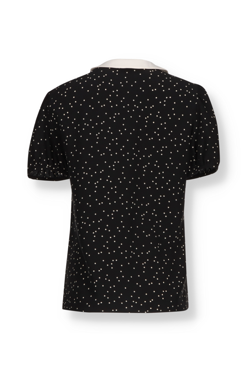 Saint Laurent Polka Dot Blouse  - Outlet