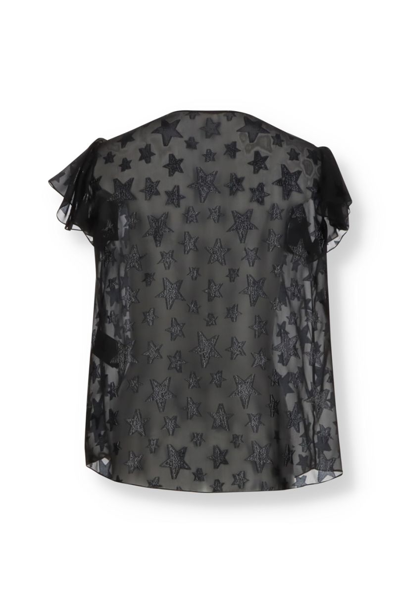 Saint Laurent Star Pattern Top  - Outlet