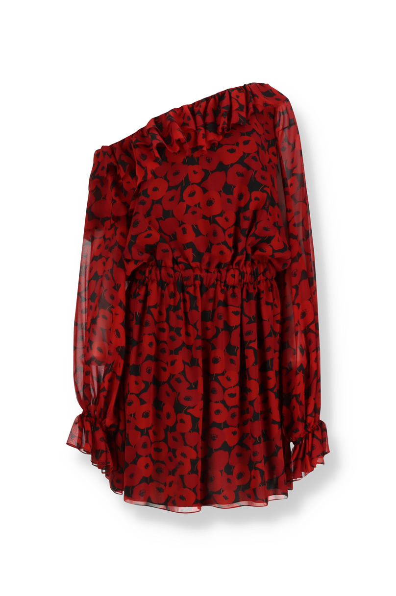Asymmetrisches Kleid Saint Laurent - - Outlet