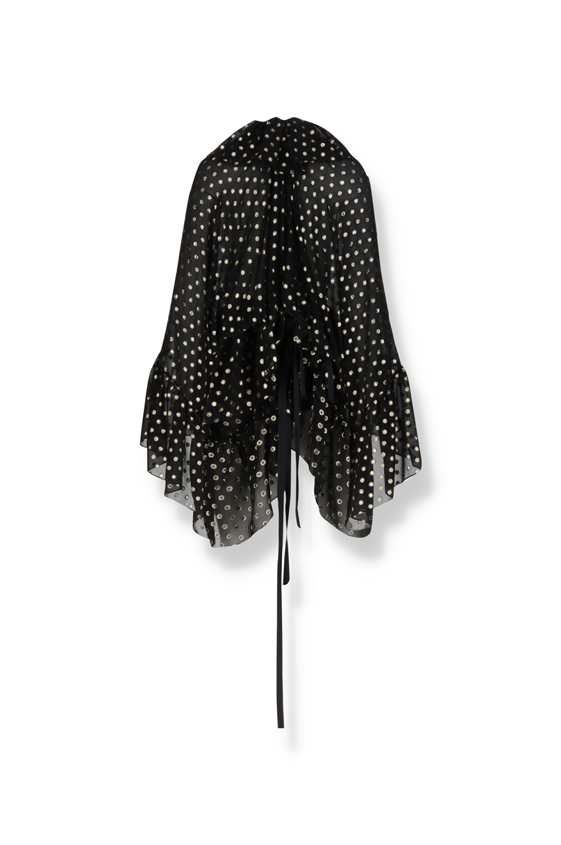 Saint Laurent Polka Dot Top - Outlet