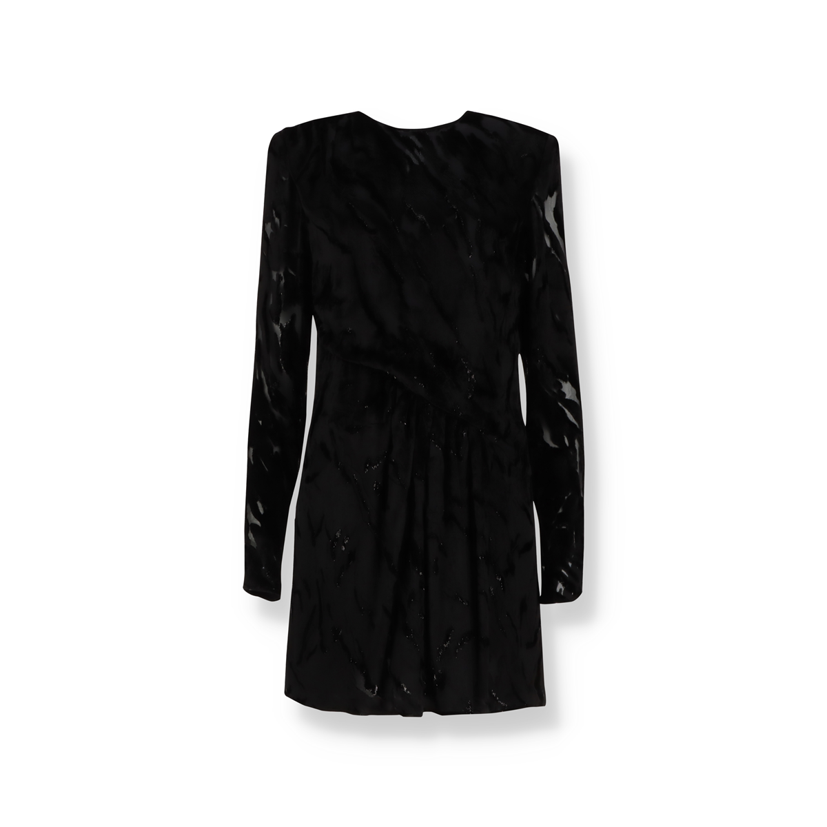 Kleid mit Samtmuster Saint Laurent - - Outlet