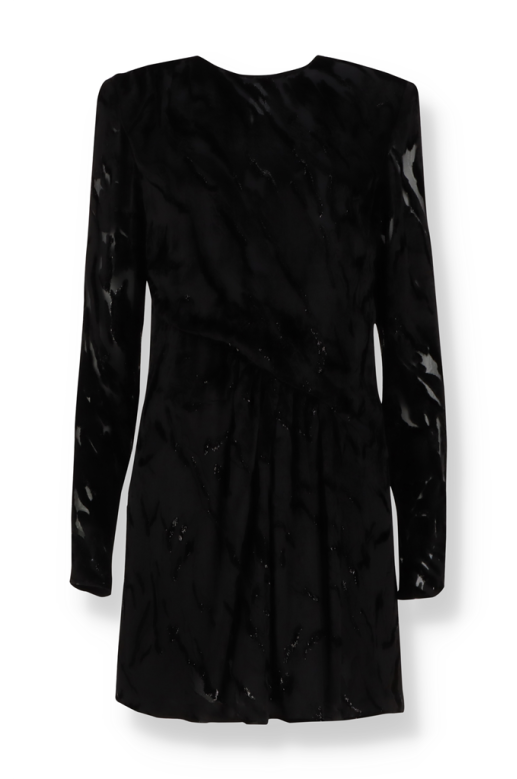 Robe motif velour Saint Laurent -  Outlet