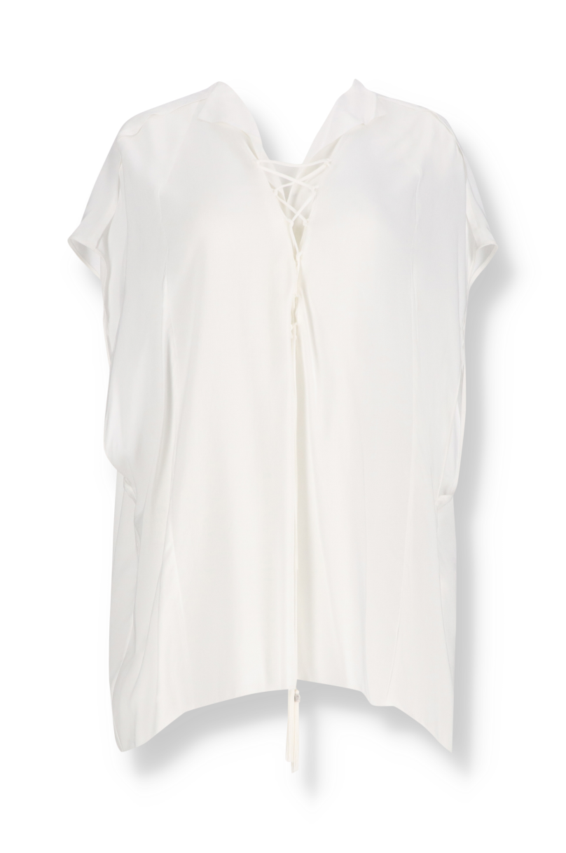Top mit Korsettkragen Saint Laurent - - Outlet