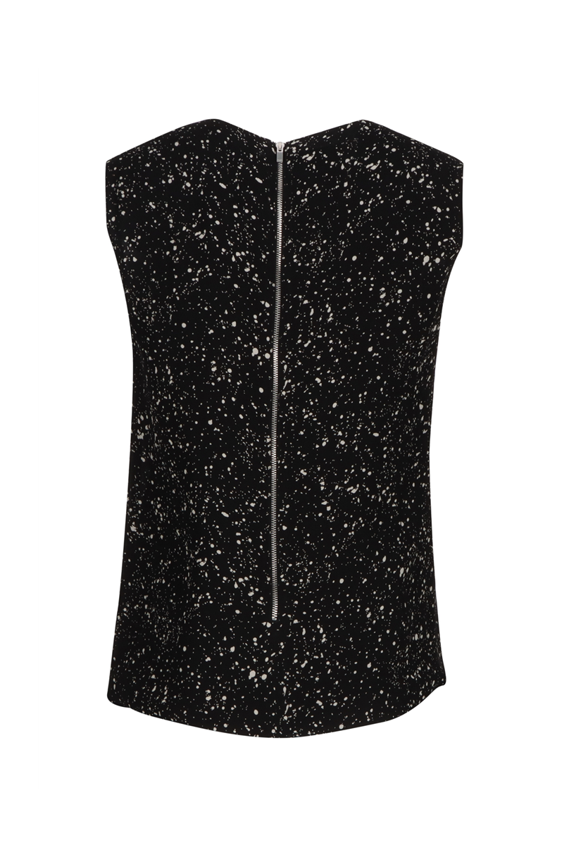 Ärmelloses T-Shirt Saint Laurent