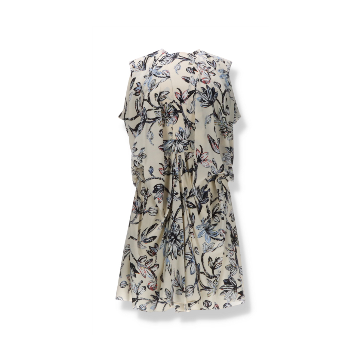 Robe motif floral Balenciaga - Outlet