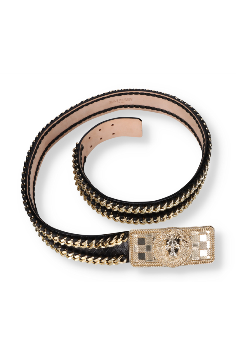 Ledergürtel Balmain - - Outlet