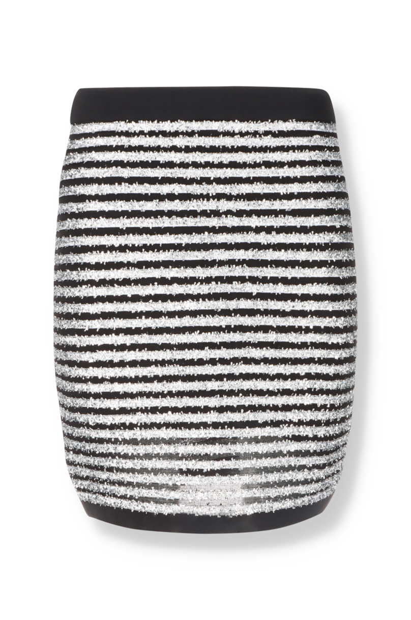 Striped skirt Balmain - Outlet
