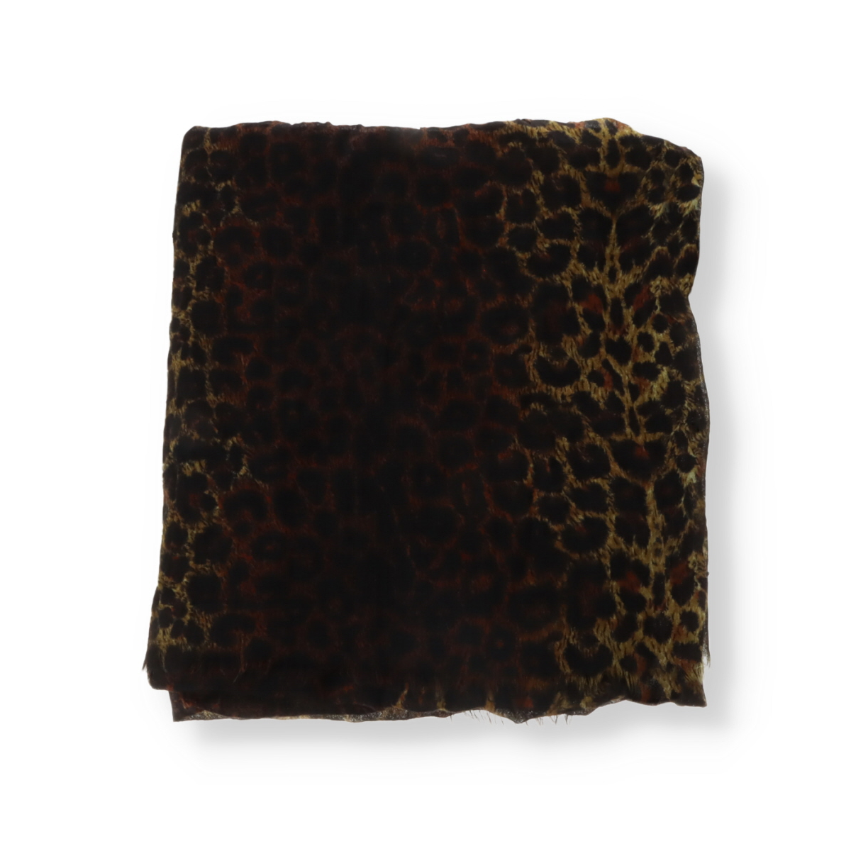 Saint Laurent Leopard Scarf - Outlet