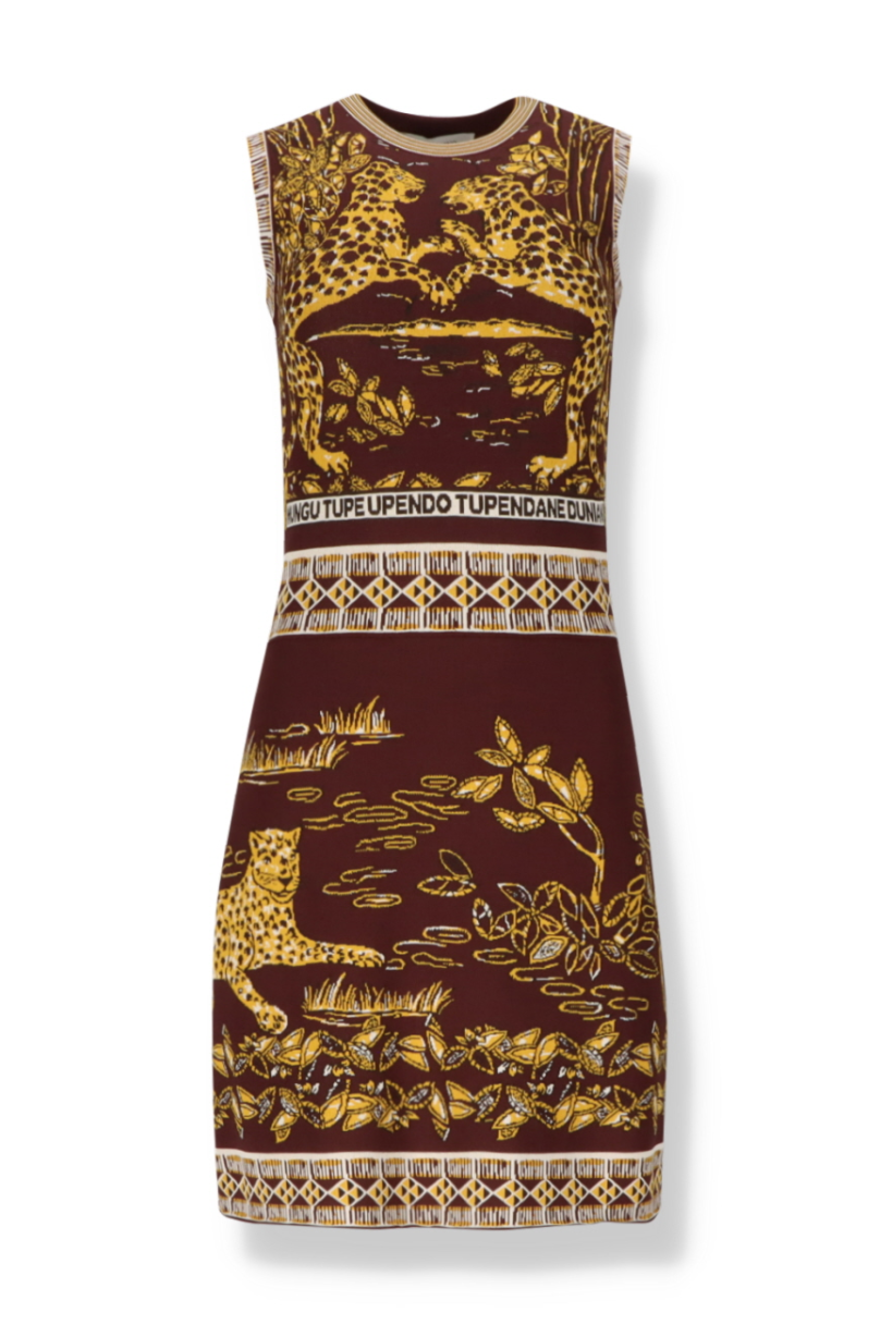 Valentino hotsell giraffe dress