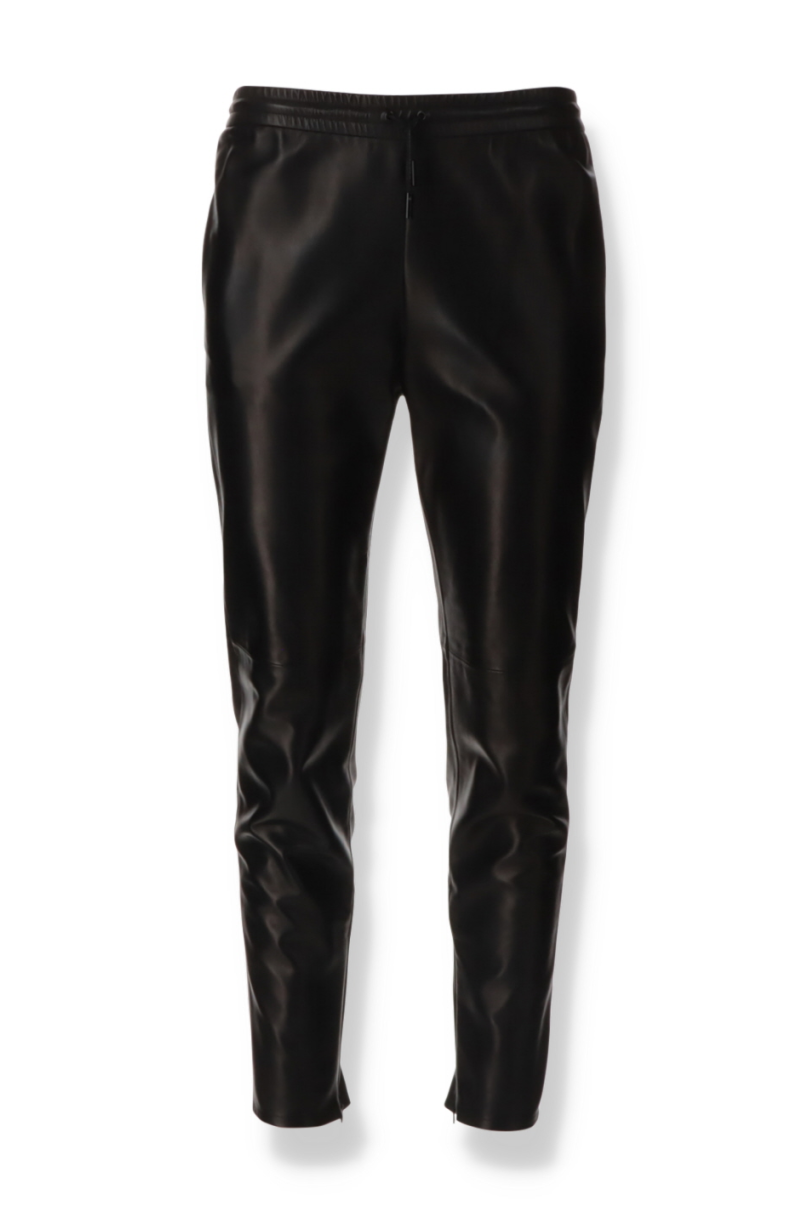 Saint Laurent leather trousers - Outlet