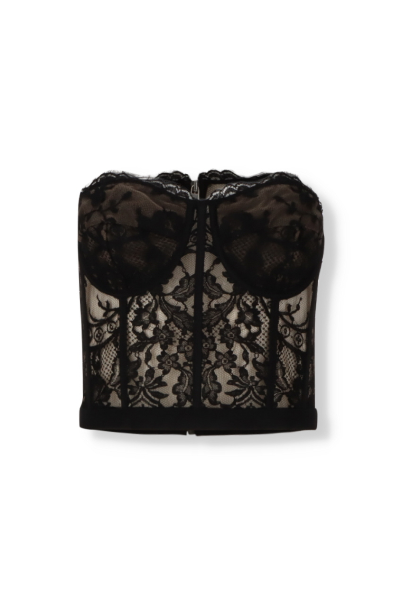 Top mit Spitze Alexander Mcqueen - Outlet