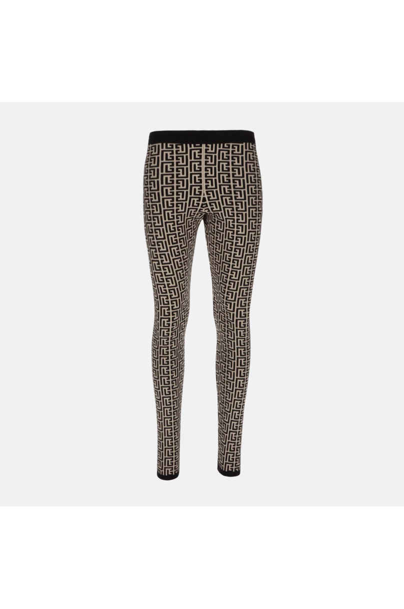 Legging monogramme Balmain