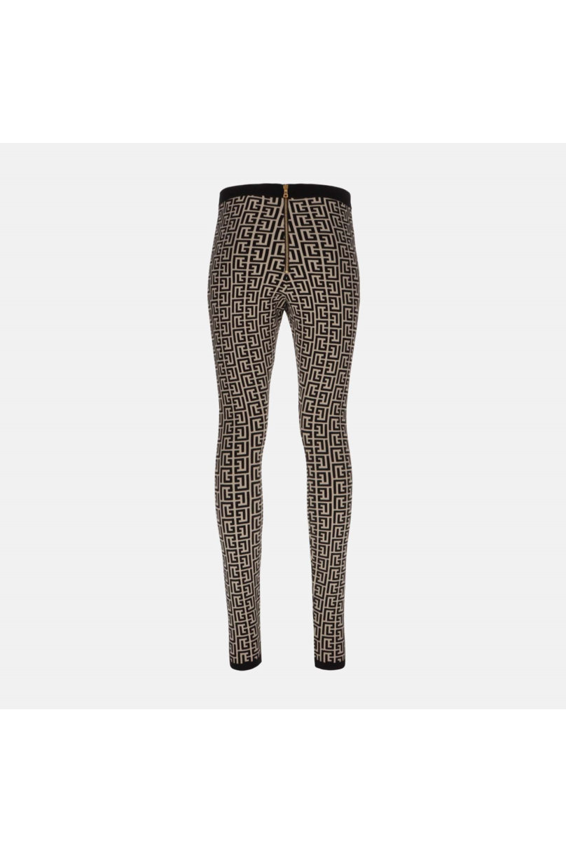 Legging monogramme Balmain