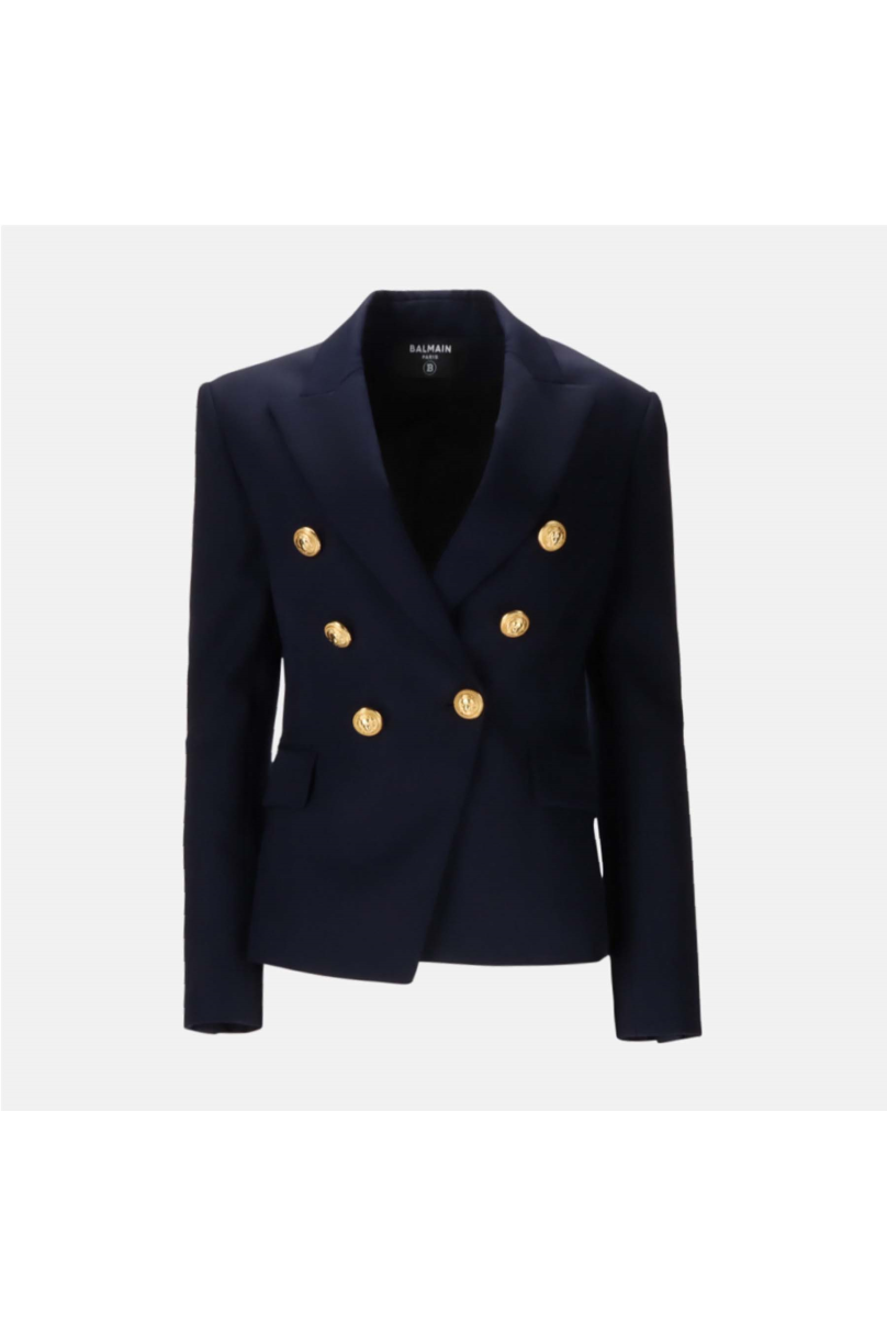 Luxury brands Balmain Double Breasted Jacket Drake Store