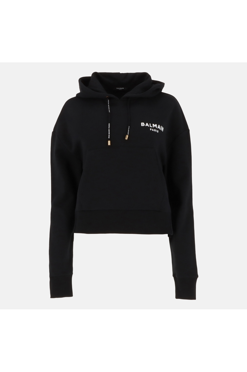 Balmain Cropped Sweatshirt