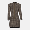 Robe monogramme Balmain