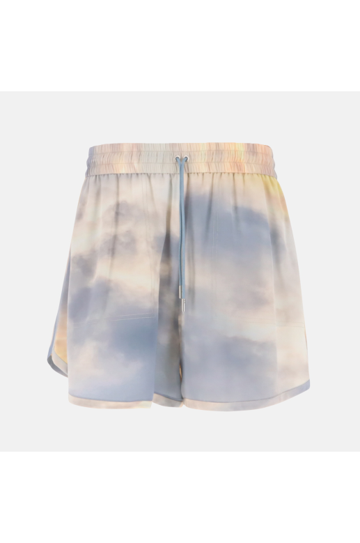 Short imprimé ciel Alexander McQueen - Outlet