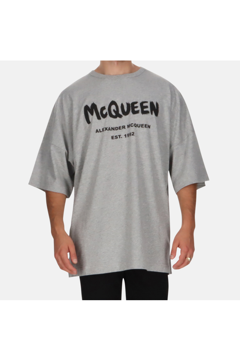 T-shirt Graffiti Alexander McQueen