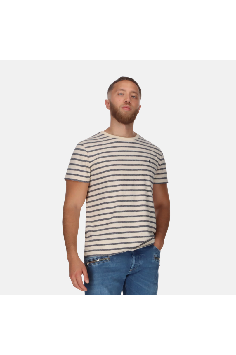 Gestreiftes T-Shirt Saint Laurent