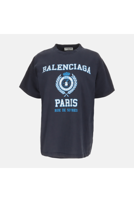 Balenciaga Cities Paris Tshirt Black  ONU