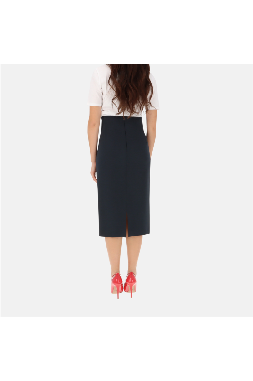 Etro High Waist Midi Skirt