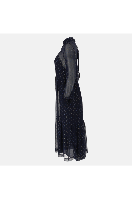 Luxusmarken Kleid Saint Laurent Drake Store