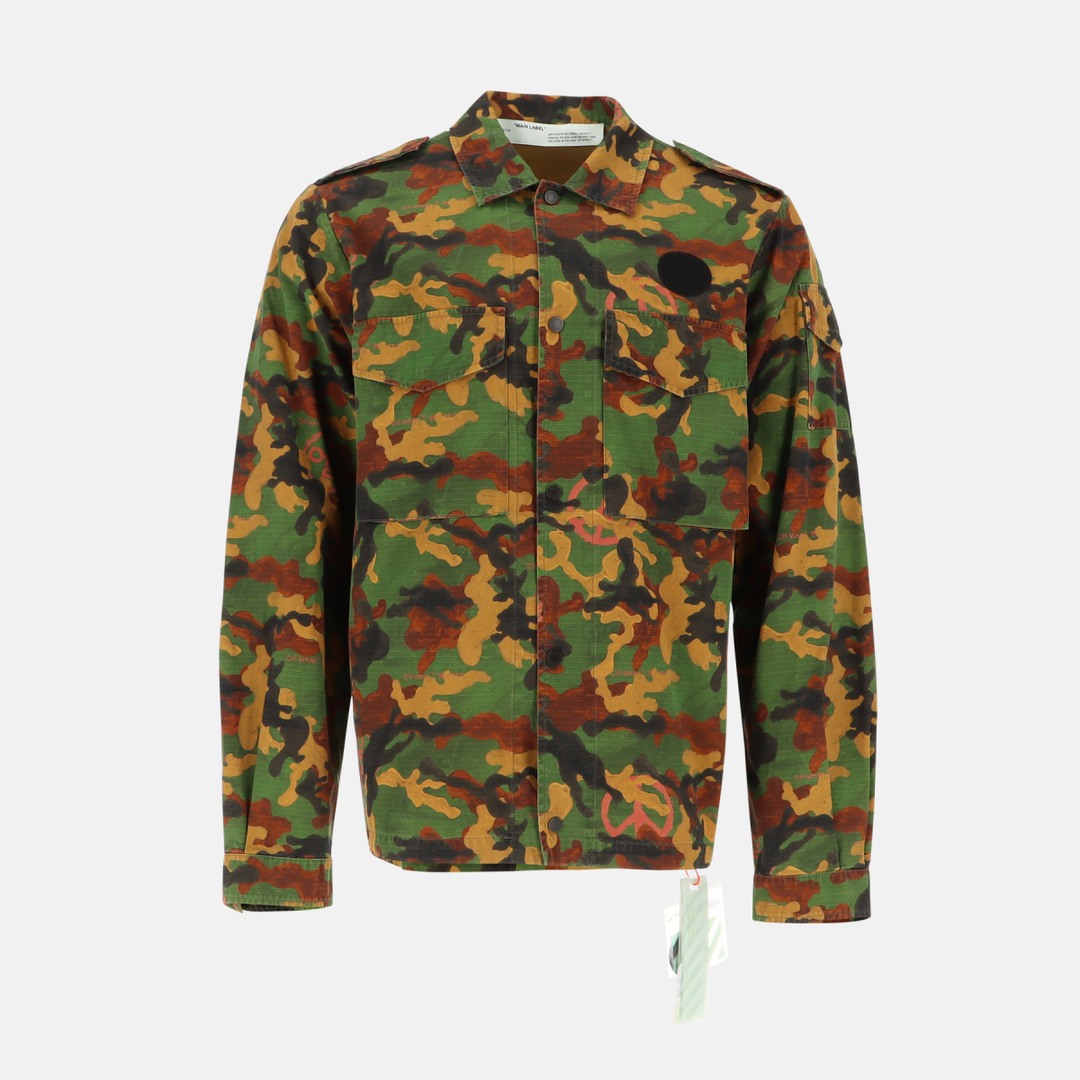 Chemise Camouflage Off-white