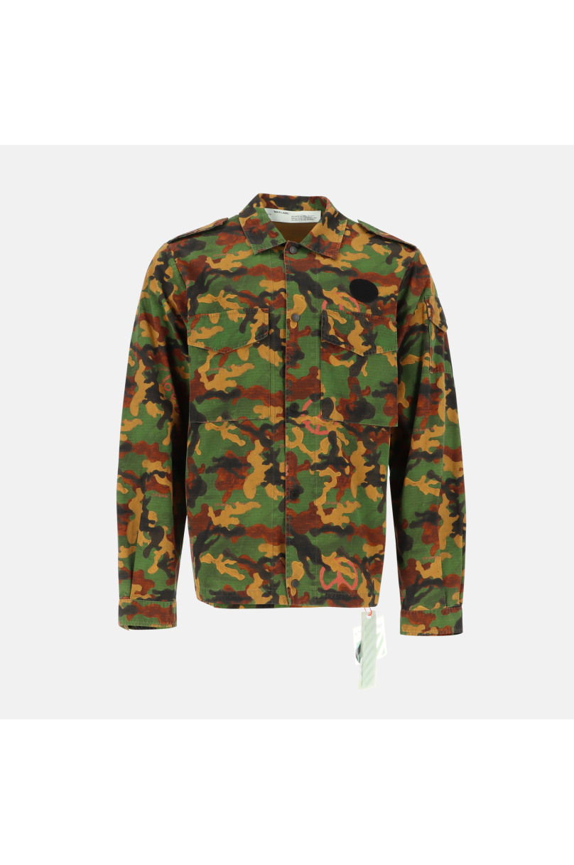 Chemise Camouflage Off-white