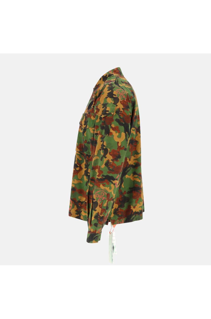 Camouflage Shirt Off-white