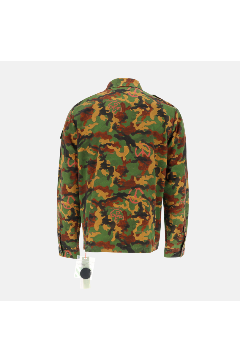 Camouflage Shirt Off-white