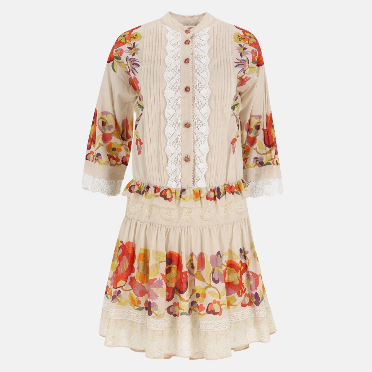 Kleid mit Knöpfen Etro