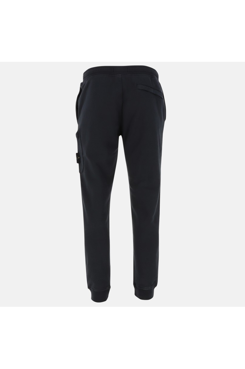 Stone island black online joggers