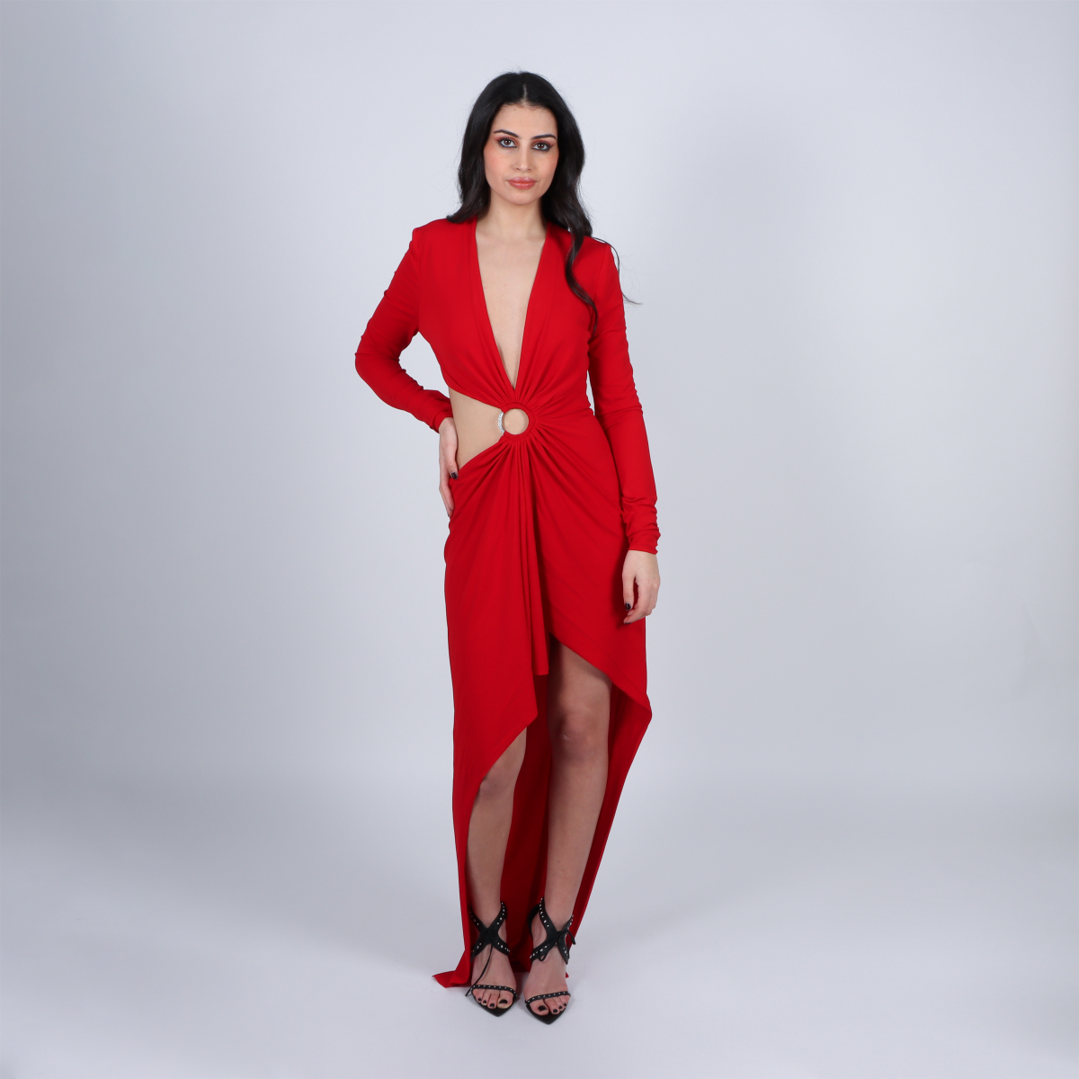 Alexandre vauthier hotsell red dress