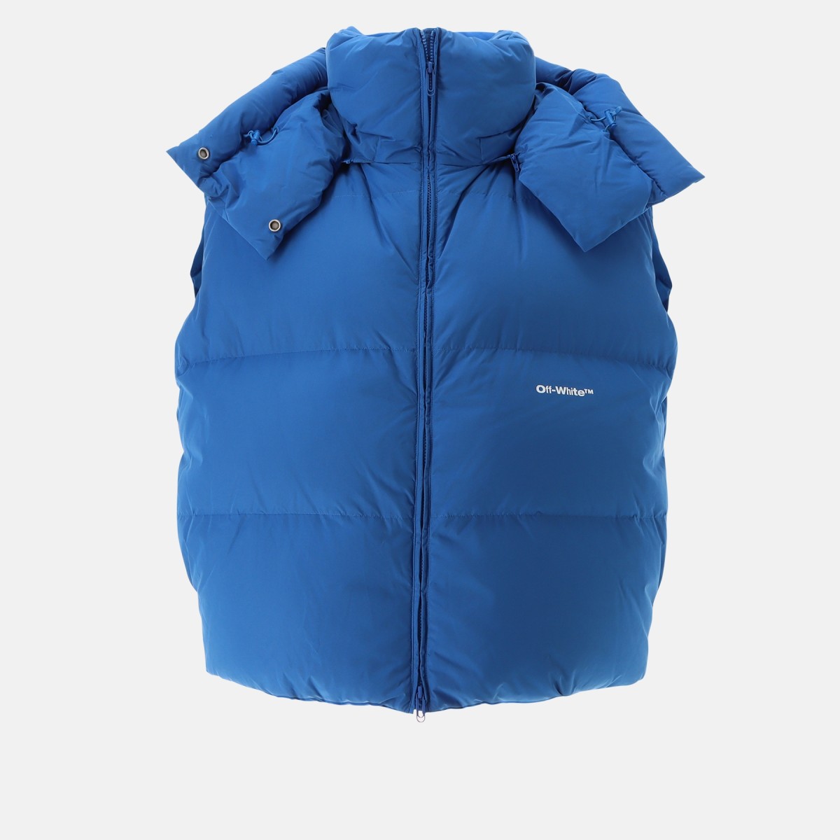 Ärmellose Daunenjacke Off-White