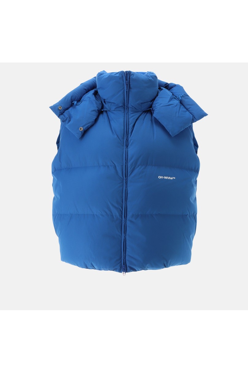 Ärmellose Daunenjacke Off-White