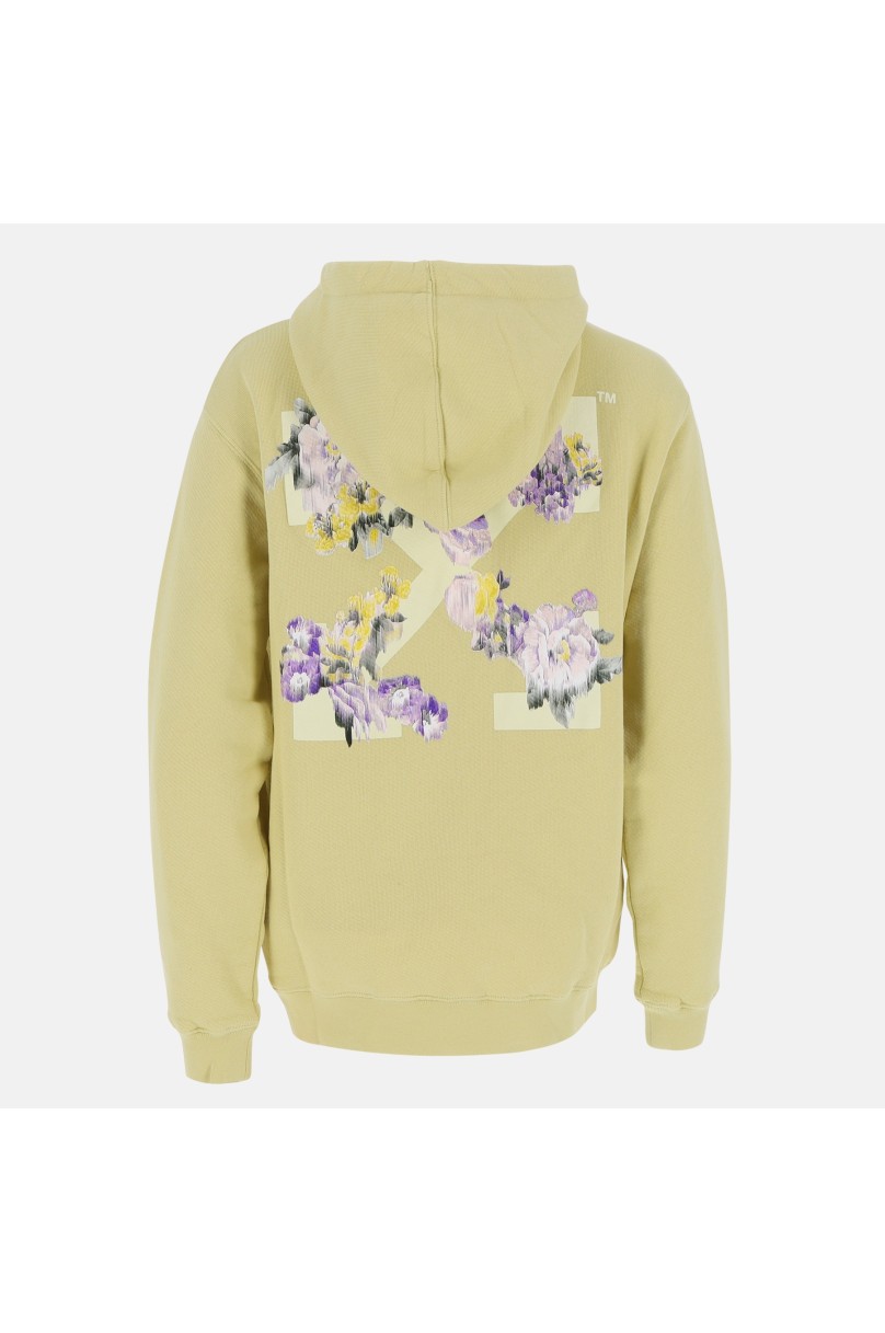 Kapuzen-Sweatshirt Off-White