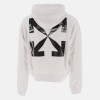 Kapuzen-Sweatshirt Off-White