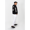 Strickjacke mit Reißverschluss Off-White