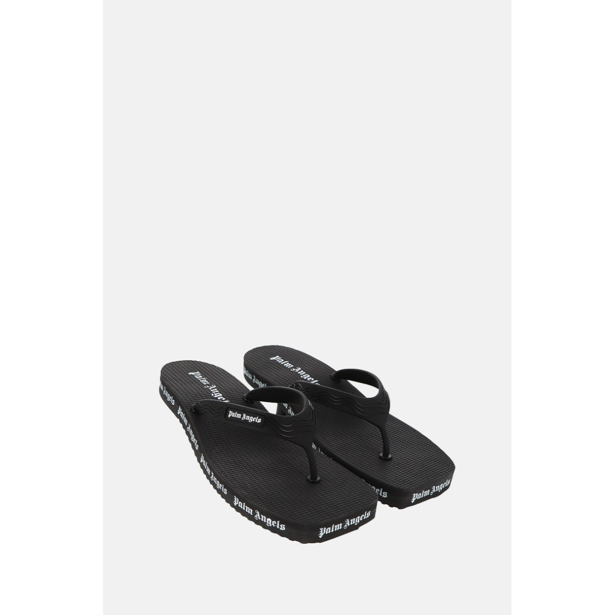 Palm Angels Logo Tag Flip Flops