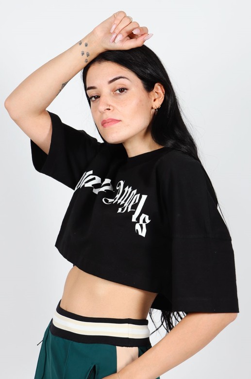 T-shirt Cropped Palm Angels