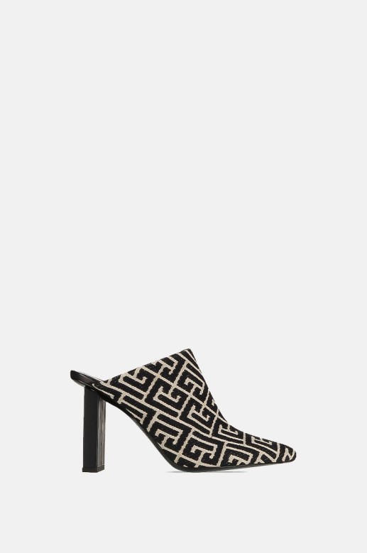 Monogramm-Pantoletten Balmain