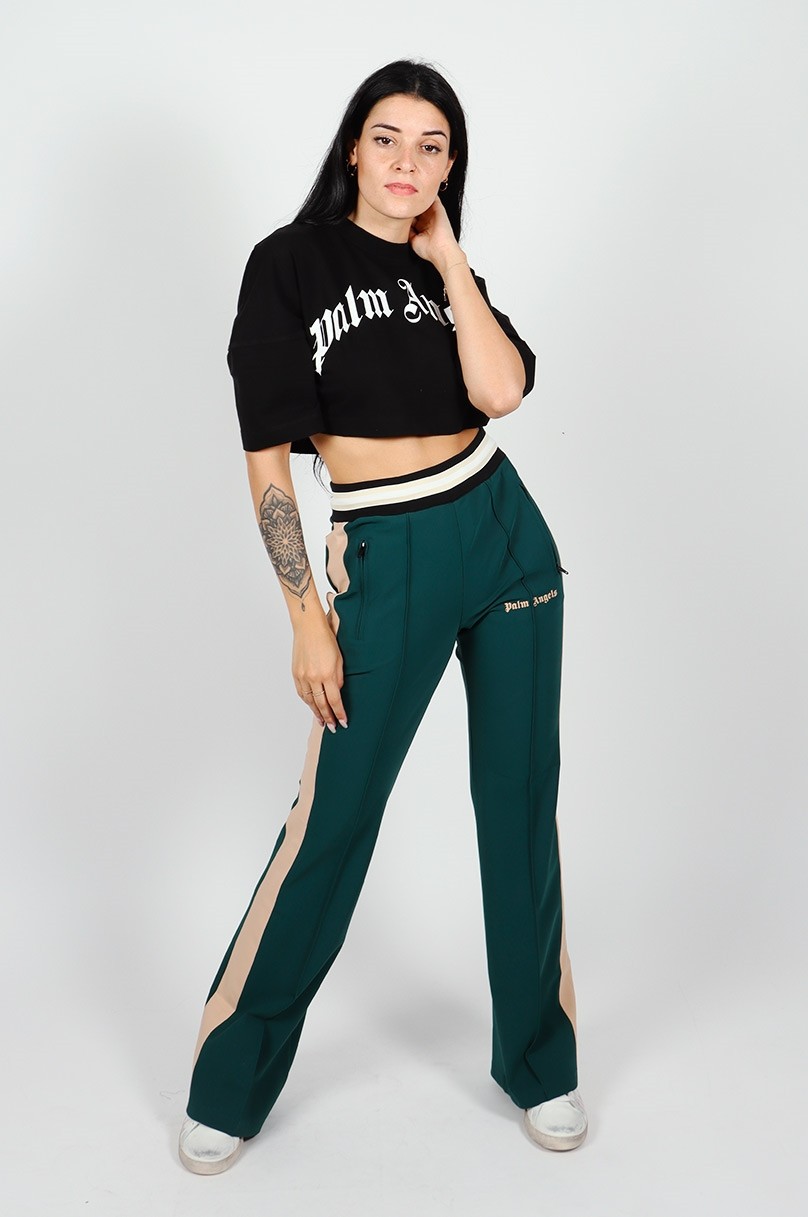 T-shirt Cropped Palm Angels