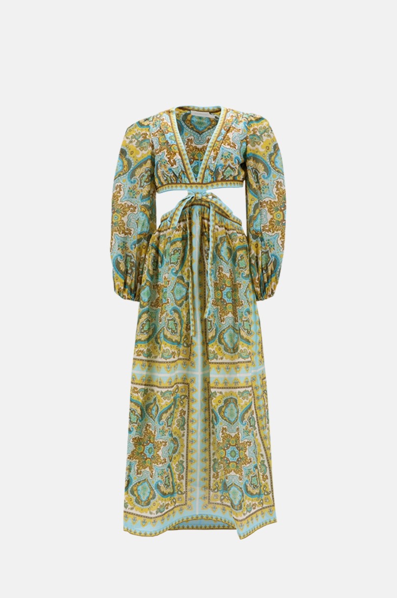 Zimmerman midi-length dress