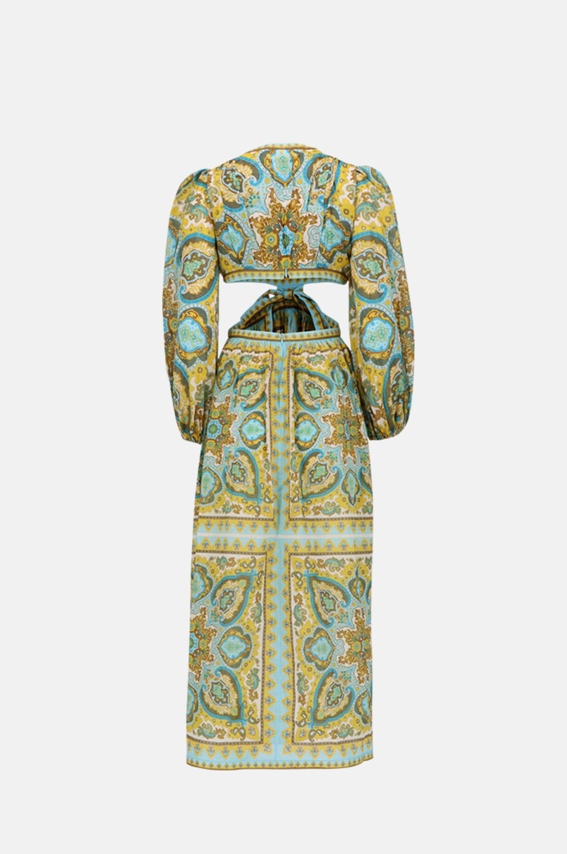 Zimmerman midi-length dress