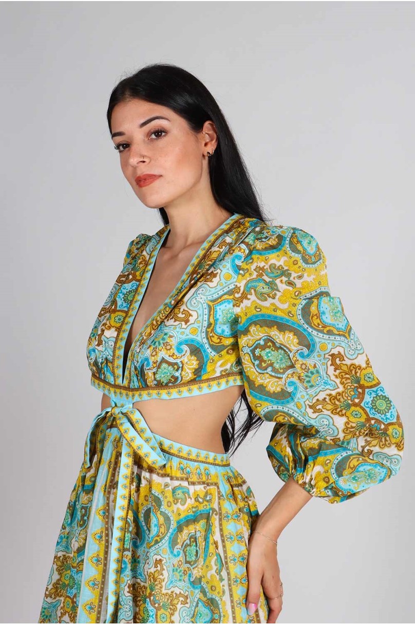Zimmerman midi-length dress