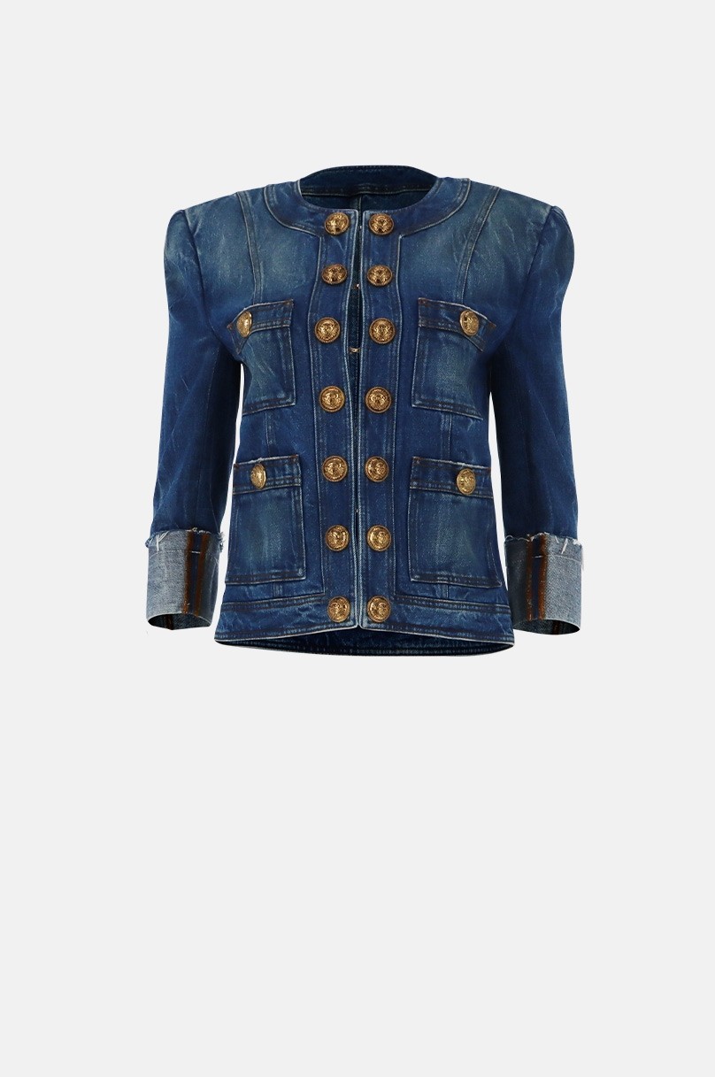 Jeansjacke Balmain