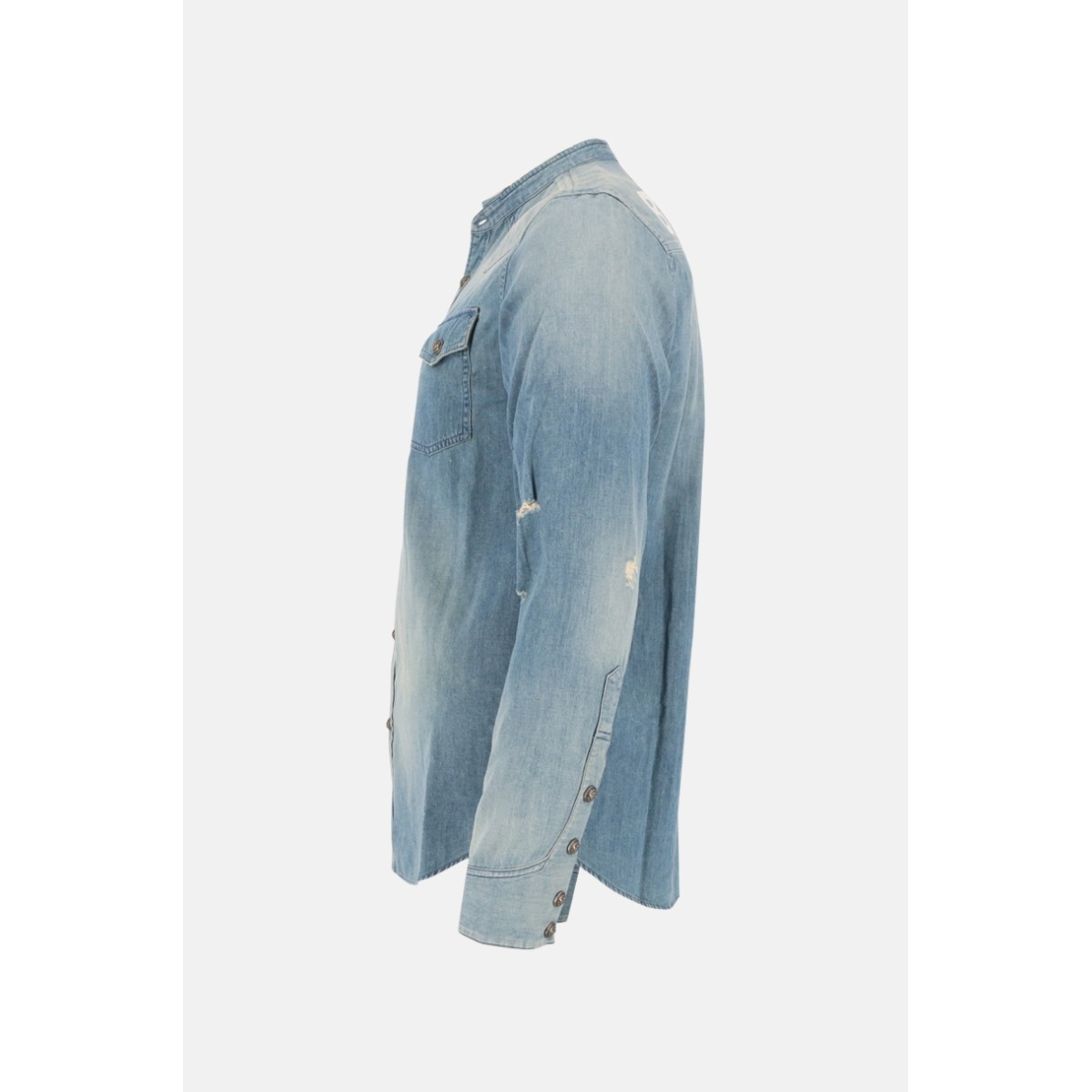 Luxury brands Denim shirt Balmain Drake Store