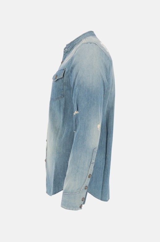Chemise en denim Balmain