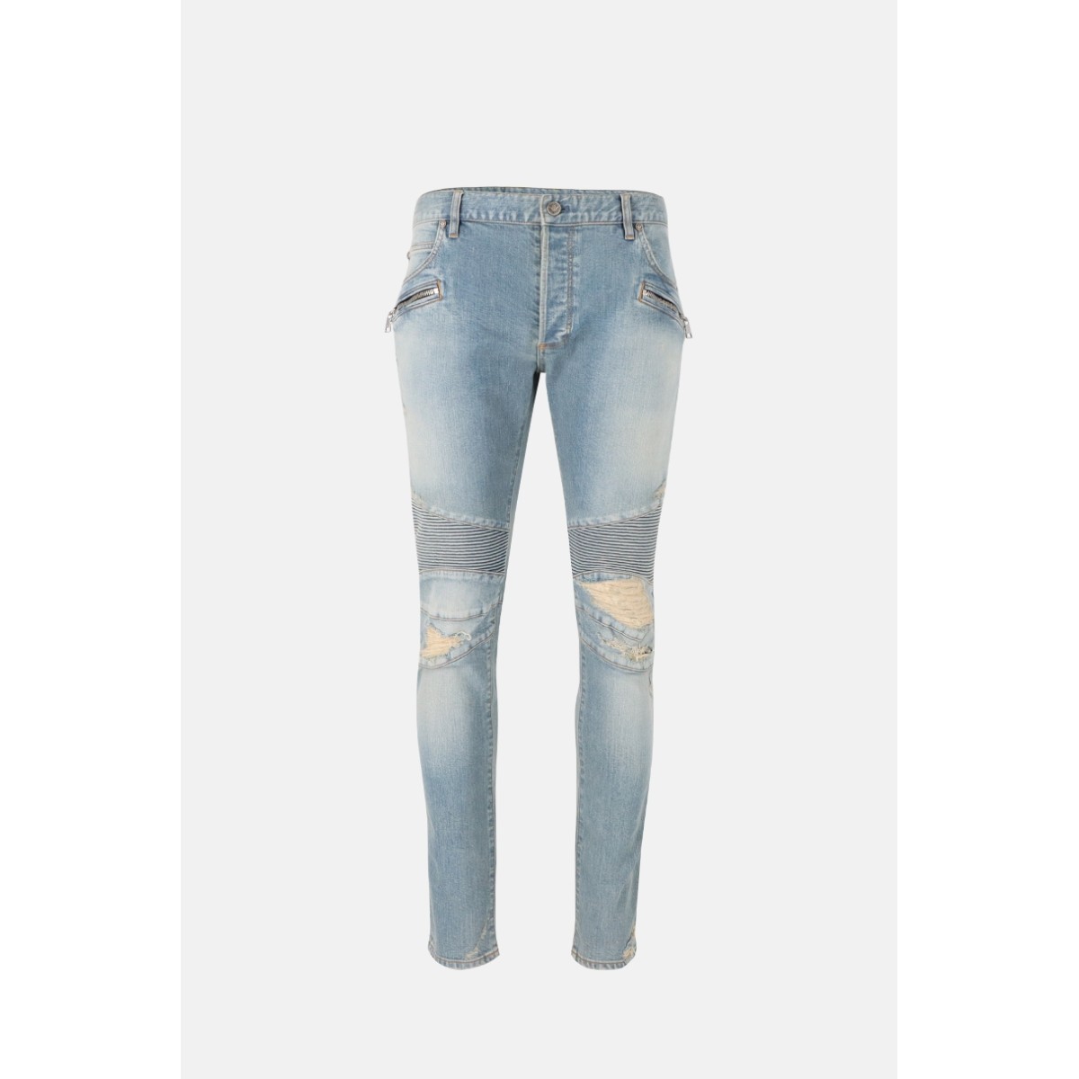 Ribbed slim jeans Balmain