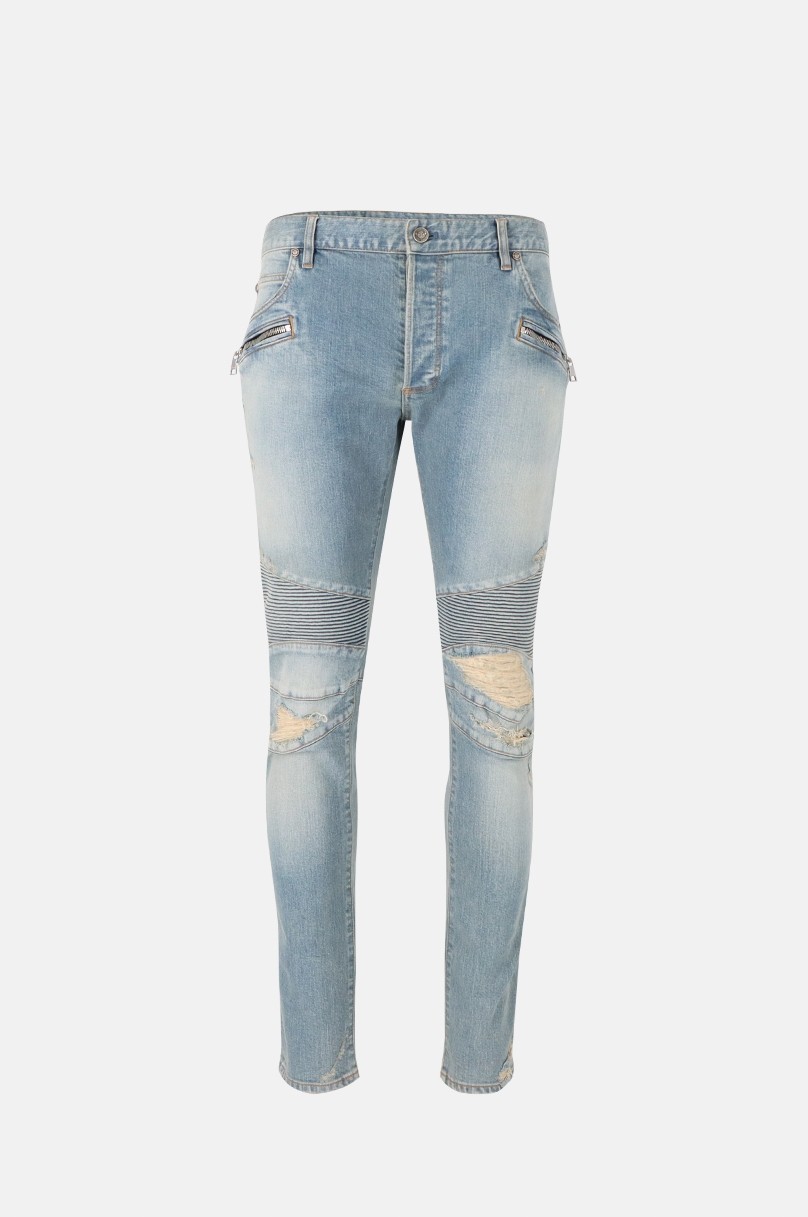 Ribbed slim jeans Balmain